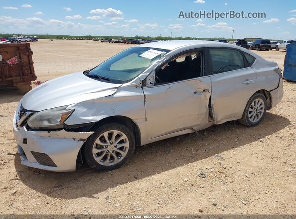 3N1AB7AP3JL605916 2018 NISSAN SENTRA Silver Vista frontal