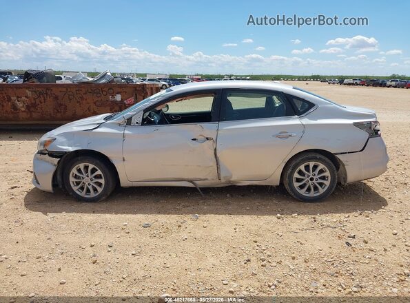 3N1AB7AP3JL605916 2018 NISSAN SENTRA Silver Vista interior trasera