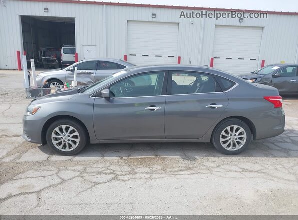 3N1AB7AP3JL627219 2018 NISSAN SENTRA Gray Vista interior de 360 grados