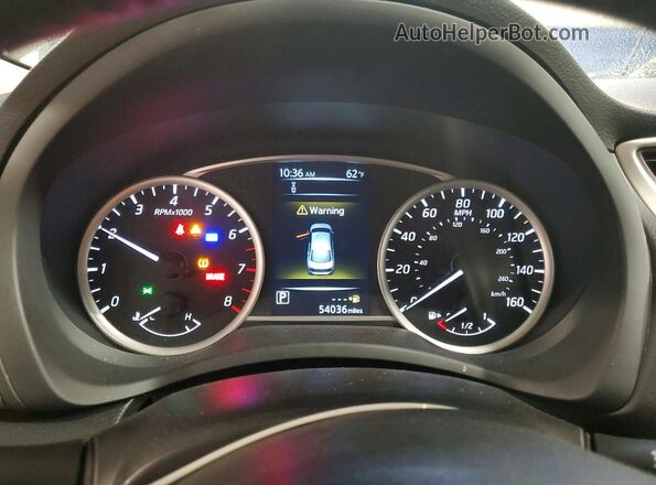 3N1AB7AP3JL628161 2018 NISSAN SENTRA Серый Вид щитка приборов