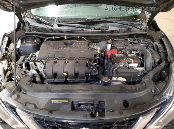 3N1AB7AP3JL628161 2018 NISSAN SENTRA Серый Вид задней части салона