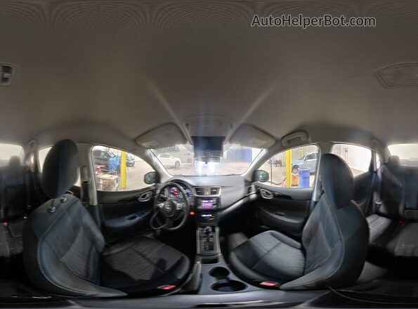 3N1AB7AP3JL628161 2018 NISSAN SENTRA Серый Панорамный вид салона 360°
