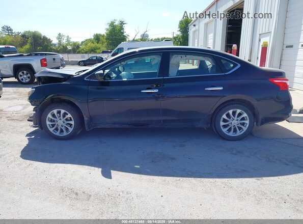3N1AB7AP3JL659099 2018 NISSAN SENTRA Black Панорамний вид салону 360°