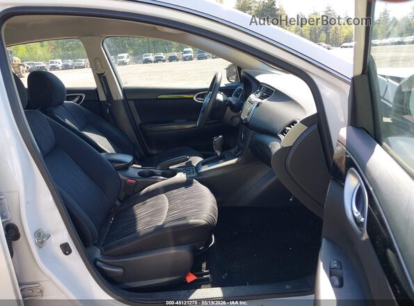 3N1AB7AP3JY204613 2018 NISSAN SENTRA White წინა სალონის ხედი