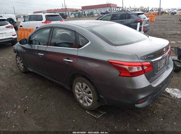 3N1AB7AP3JY217541 2018 NISSAN SENTRA Gray Trasero izquierdo