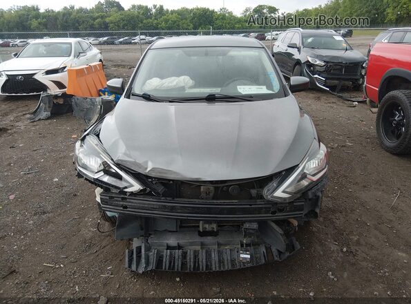 3N1AB7AP3JY217541 2018 NISSAN SENTRA Gray Vista del cuadro de instrumentos