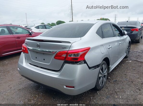 3N1AB7AP3JY227793 2018 NISSAN SENTRA Silver Tył prawy
