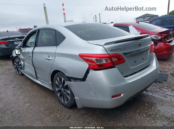 3N1AB7AP3JY227793 2018 NISSAN SENTRA Silver Tył lewy
