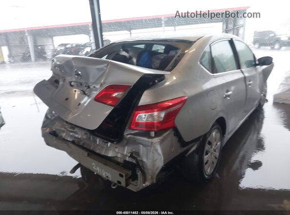 3N1AB7AP3JY291879 2018 NISSAN SENTRA Silver Rear right