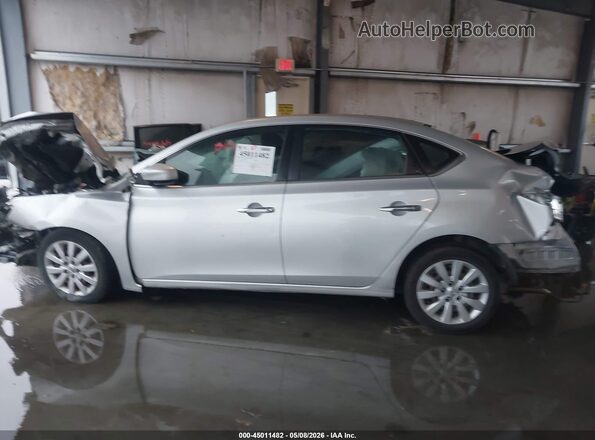 3N1AB7AP3JY291879 2018 NISSAN SENTRA Silver 360 interior view