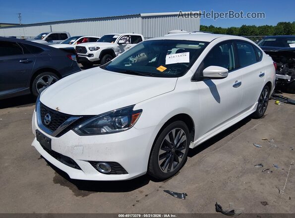 3N1AB7AP3JY347044 2018 NISSAN SENTRA White Front left