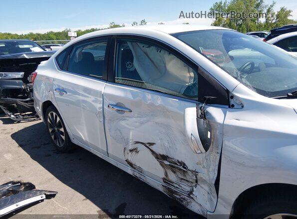 3N1AB7AP3JY347044 2018 NISSAN SENTRA White Rear interior view