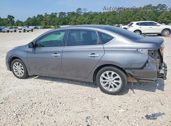 3N1AB7AP3KL605349 2019 NISSAN SENTRA Gray უკანა მარცხენა