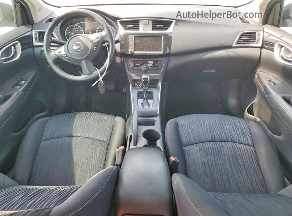3N1AB7AP3KL605349 2019 NISSAN SENTRA Gray წინა პანელის ხედი