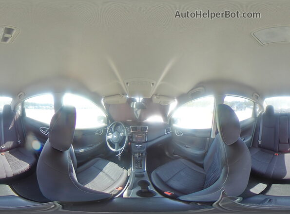 3N1AB7AP3KL605349 2019 NISSAN SENTRA Gray სალონის 360-გრადუსიანი ხედი