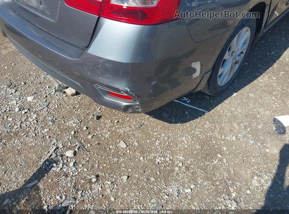 3N1AB7AP3KL614214 2019 NISSAN SENTRA Gray წინა ხედი