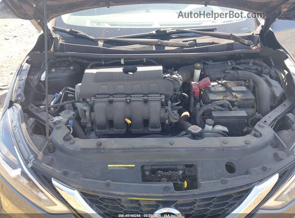 3N1AB7AP3KL614214 2019 NISSAN SENTRA Gray უკანა ხედი