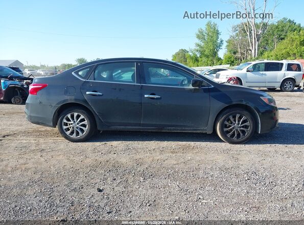 3N1AB7AP3KL625066 2019 NISSAN SENTRA Black Սալոնի հետևի տեսք