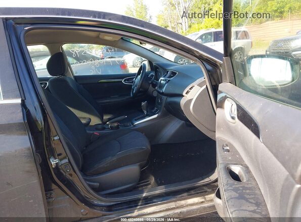 3N1AB7AP3KL625066 2019 NISSAN SENTRA Black Սալոնի դիմացի տեսք