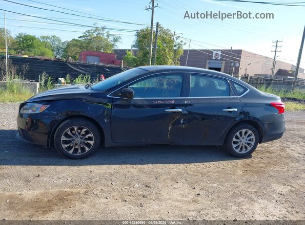 3N1AB7AP3KL625066 2019 NISSAN SENTRA Black Սալոնի 360 աստիճան տեսք