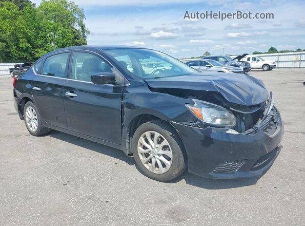 3N1AB7AP3KL626363 2019 NISSAN SENTRA Black Передня права чверть