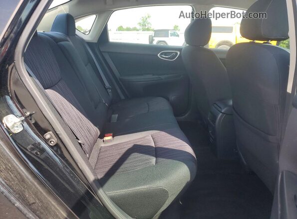 3N1AB7AP3KL626363 2019 NISSAN SENTRA Black Вид задніх сидінь