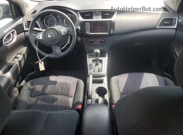 3N1AB7AP3KL626363 2019 NISSAN SENTRA Black Вид панелі приладів