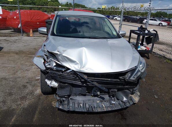 3N1AB7AP3KY239833 2019 NISSAN SENTRA Silver Vista del cuadro de instrumentos