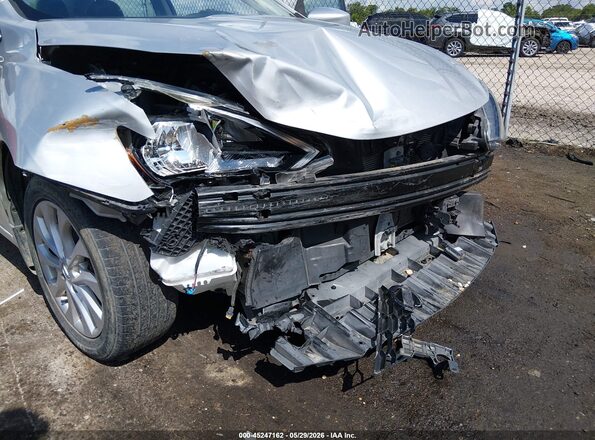 3N1AB7AP3KY239833 2019 NISSAN SENTRA Silver Vista frontal