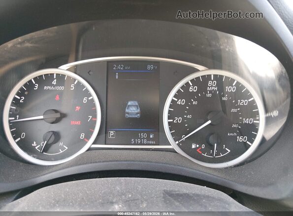 3N1AB7AP3KY239833 2019 NISSAN SENTRA Silver Vista de los asientos traseros