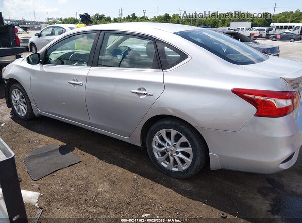 3N1AB7AP3KY239833 2019 NISSAN SENTRA Silver Vista interior de 360 grados