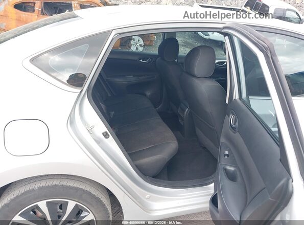 3N1AB7AP3KY249018 2019 NISSAN SENTRA Silver Вид наклейки з VIN-кодом