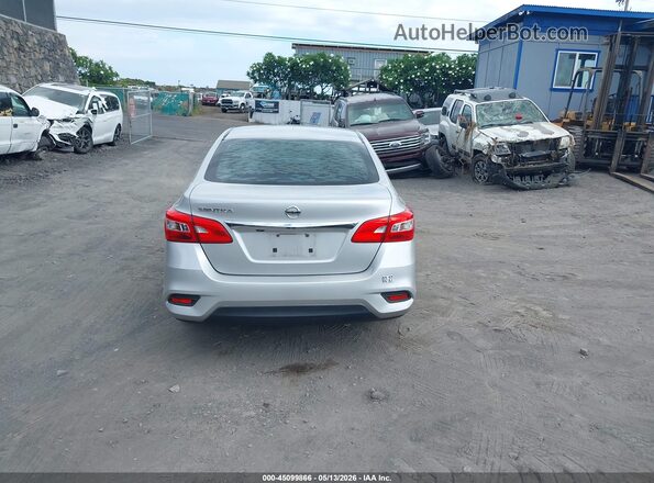 3N1AB7AP3KY249018 2019 NISSAN SENTRA Silver 