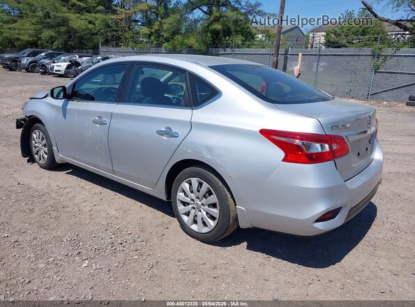 3N1AB7AP3KY253537 2019 NISSAN SENTRA Silver 