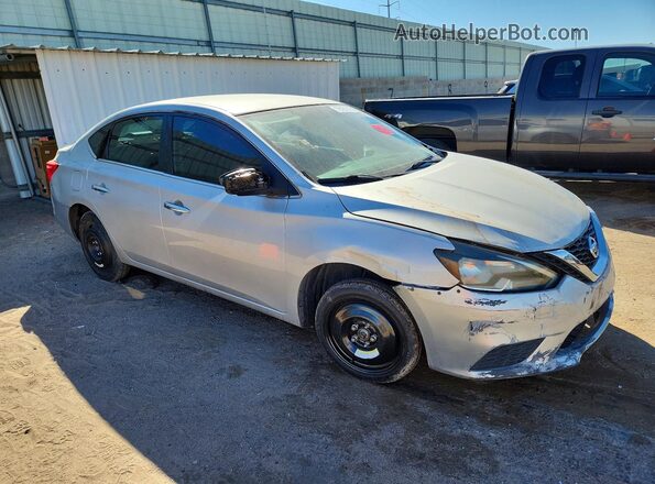 3N1AB7AP3KY276283 2019 NISSAN SENTRA Silver 