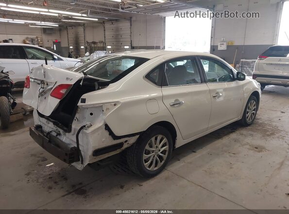 3N1AB7AP3KY288367 2019 NISSAN SENTRA White Задня права чверть