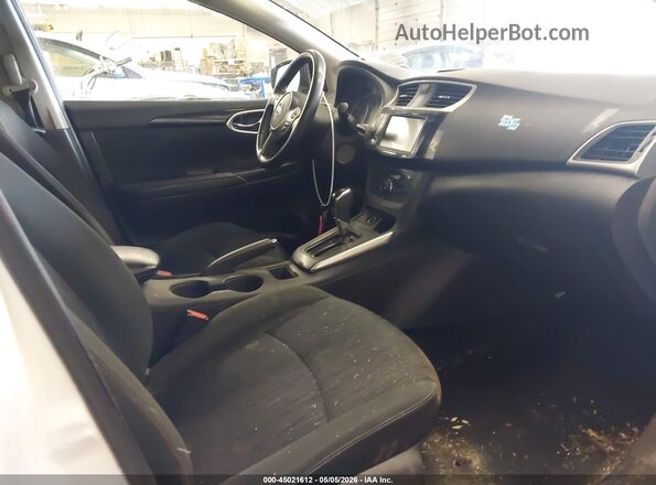 3N1AB7AP3KY288367 2019 NISSAN SENTRA White Вид салону спереду