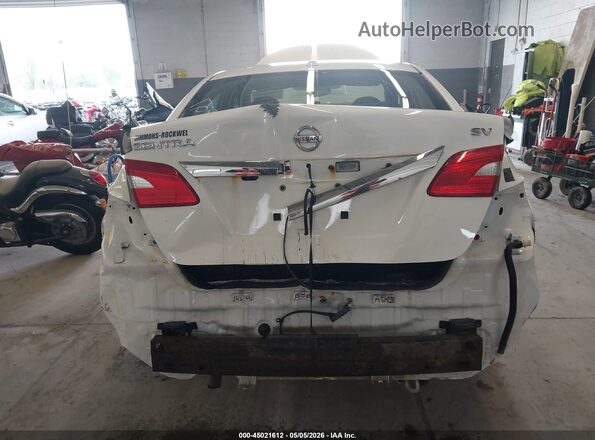3N1AB7AP3KY288367 2019 NISSAN SENTRA White Вид спереду