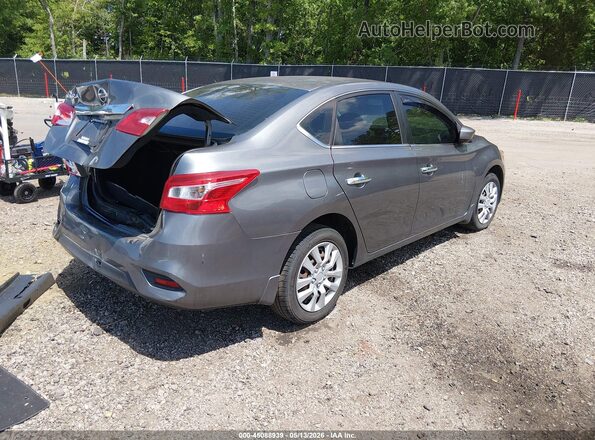 3N1AB7AP3KY292869 2019 NISSAN SENTRA Серый 