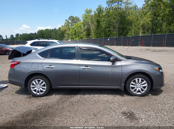 3N1AB7AP3KY292869 2019 NISSAN SENTRA Серый 