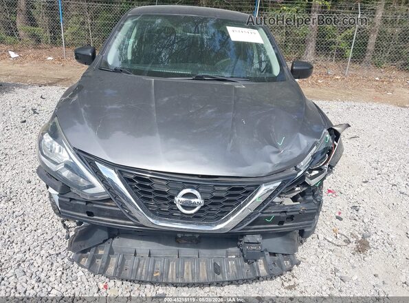 3N1AB7AP3KY297182 2019 NISSAN SENTRA Gray ხელსაწყოთა პანელის ხედი