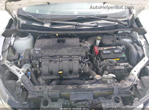 3N1AB7AP3KY308066 2019 NISSAN SENTRA White Widok z tyłu