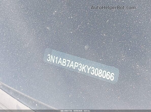 3N1AB7AP3KY308066 2019 NISSAN SENTRA White 