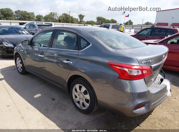 3N1AB7AP3KY356408 2019 NISSAN SENTRA Gray უკანა მარცხენა