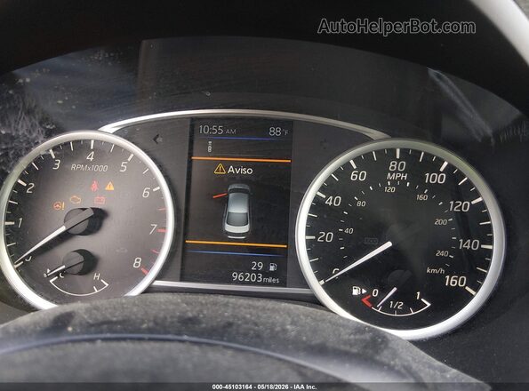 3N1AB7AP3KY356408 2019 NISSAN SENTRA Gray უკანა სავარძლების ხედი