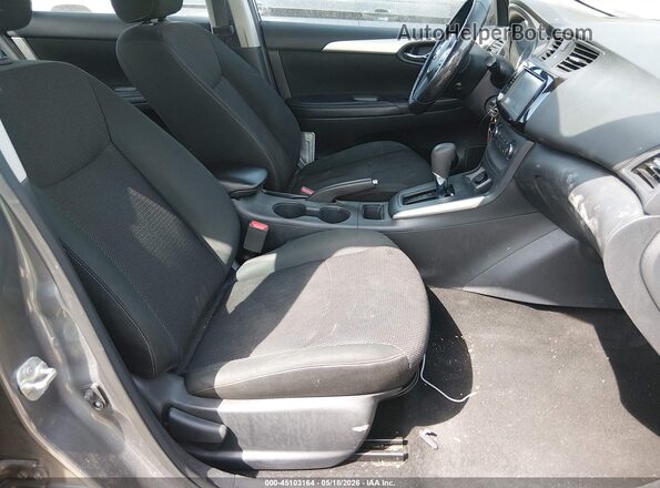 3N1AB7AP3KY356408 2019 NISSAN SENTRA Gray წინა სალონის ხედი
