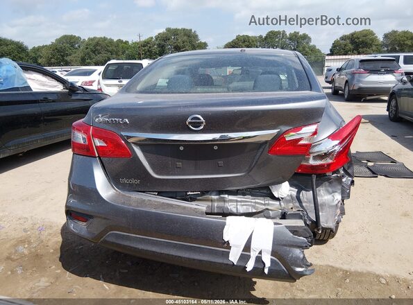 3N1AB7AP3KY356408 2019 NISSAN SENTRA Gray 