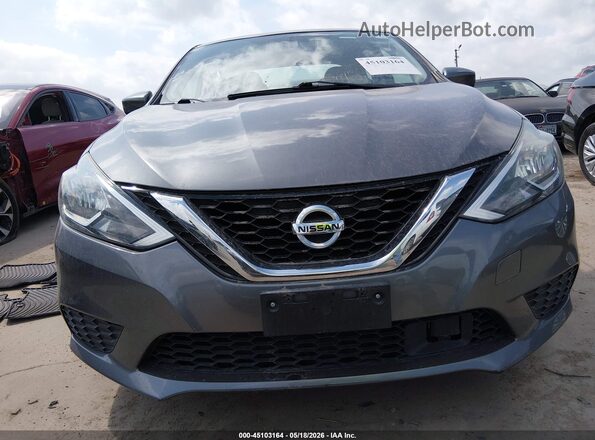 3N1AB7AP3KY356408 2019 NISSAN SENTRA Gray ხელსაწყოთა პანელის ხედი