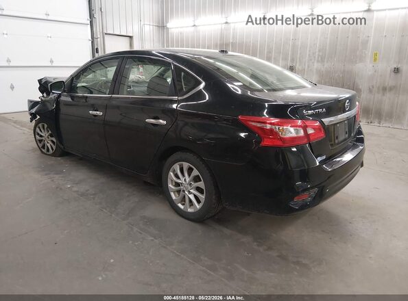 3N1AB7AP3KY365142 2019 NISSAN SENTRA Black Задня ліва чверть