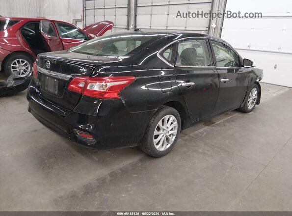 3N1AB7AP3KY365142 2019 NISSAN SENTRA Black Задня права чверть
